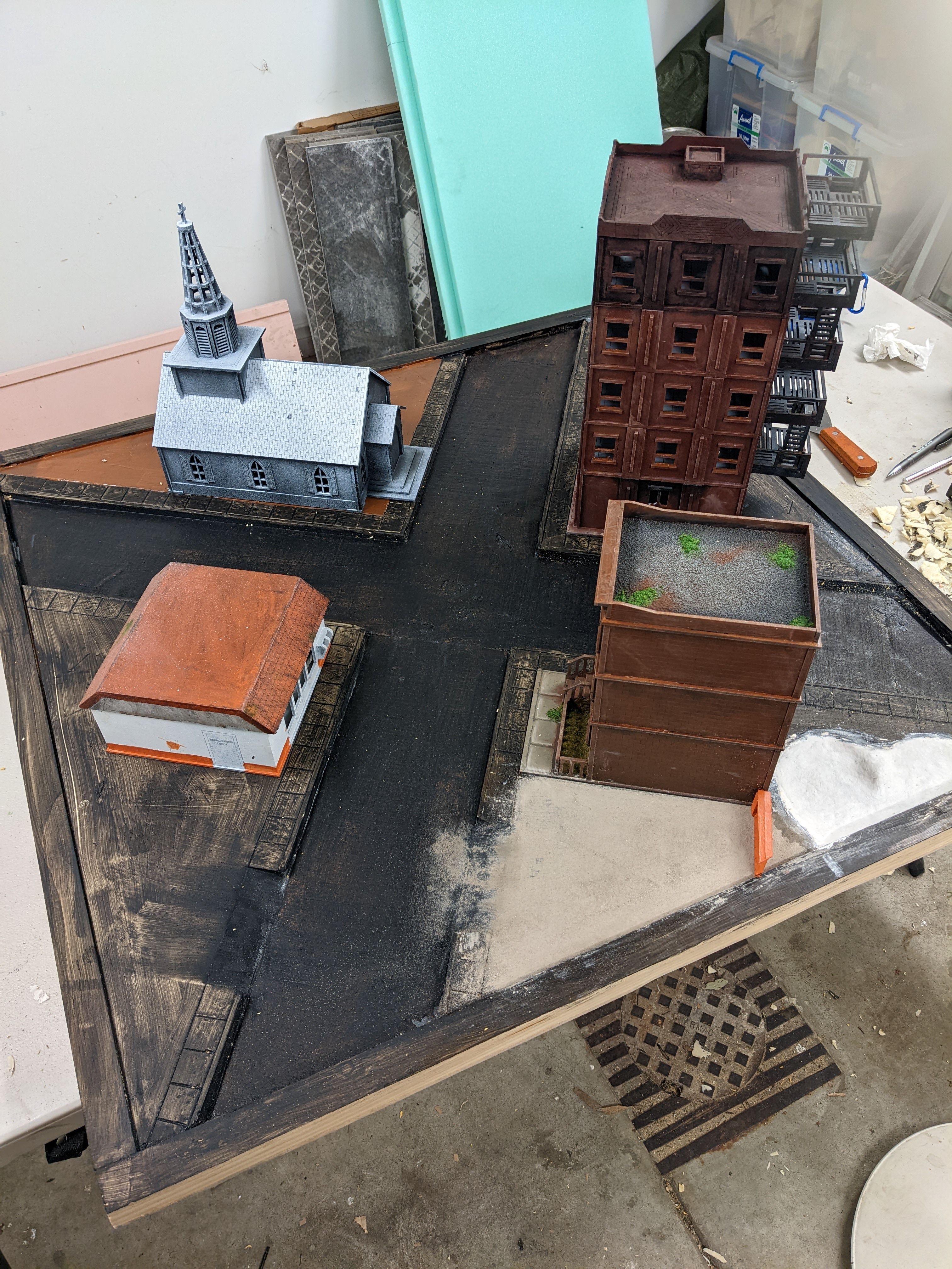 Undercoat and Pond Carved